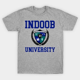 Indoob University with Emblem T-Shirt